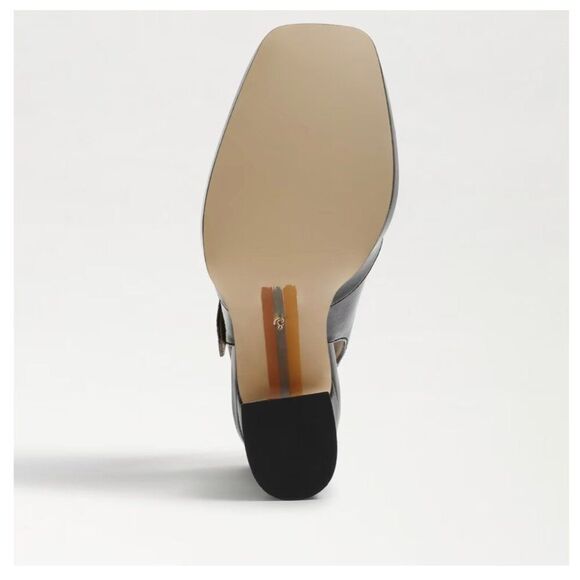 SAM EDELMAN JilDIE in Black Patent Mary Jane Sling Back Pump 8.5 NWT - Picture 3 of 8